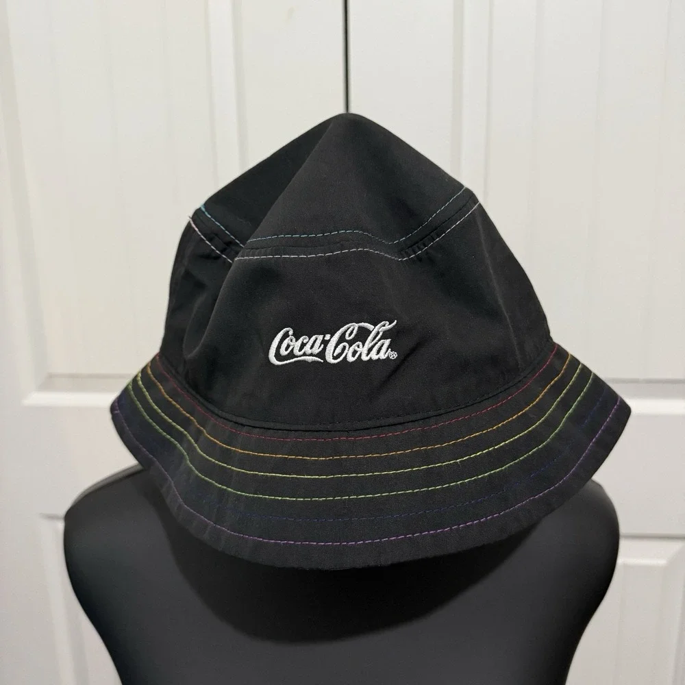 Houston Astros Pride Rainbow Bucket Sun‎ Hat Coca Cola